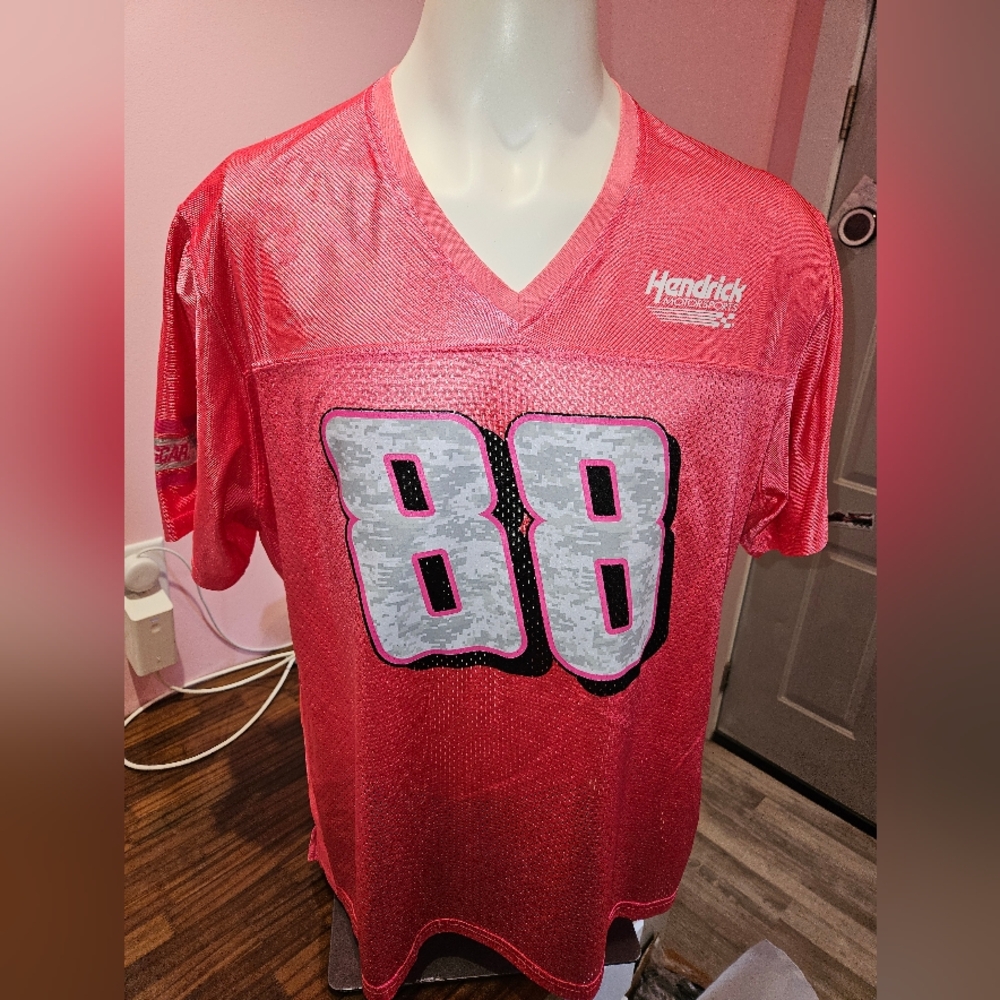 Dale Jr Nascar pink Jersey